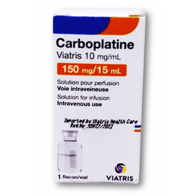 CARBOPLATIN MYLAN 150 MG ( CARBOPLATIN ) CONCENTRATE FOR SOLUTION FOR IV INFUSION 15 ML VIAL